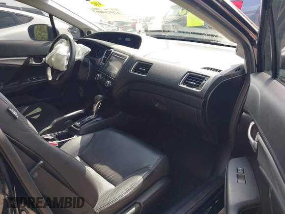 2015 Honda Civic EX-L with VIN 19XFB2F9XFE032914, listed as a IAAI auction lot 42093489 with 79,228 mi miles. Bid and sale history available at carsss.com. Image 5.