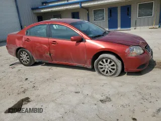 2009 Mitsubishi Galant ES with VIN 4A3AB36F79E036812, listed as a Copart auction lot 48329045 with 191,873 mi miles and Salvage Title. Bid and sale history available at carsss.com. Image 4.