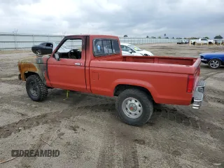 1986 Ford Ranger with VIN 1FTCR11T9GUB23378, listed as a Copart auction lot 74385434 with Not Provided miles and Non Repairable. Bid and sale history available at DreamBid. Image 2.