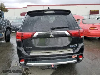 2018 Mitsubishi Outlander PHEV SEL with VIN JA4J24A59JZ029407, listed as a Copart auction lot 48948494 with 75,557 mi miles. Bid and sale history available at carsss.com. Image 6.