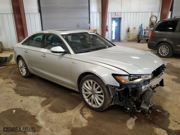 2014 Audi A6 3.0T Premium Plus with VIN WAUFGAFC8EN004107, listed as a Copart auction lot 52876475 with 141,508 mi miles and Clean Title. Bid and sale history available at carsss.com. Image 4.