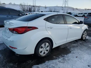 2016 Hyundai Elantra SE with VIN 5NPDH4AE4GH677674, listed as a Copart auction lot 88665955 with 186,075 mi miles and Salvage Title. Bid and sale history available at DreamBid. Image 3.