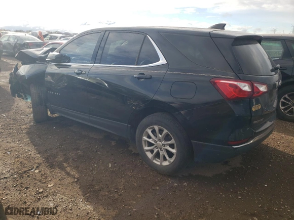 2020 Chevrolet Equinox LT with VIN 3GNAXJEV4LL318194, listed as a Copart auction lot 75473024 with 0 mi miles and Salvage Title. Bid and sale history available at carsss.com. Image 2.
