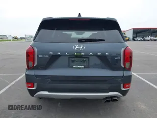 2021 Hyundai Palisade SEL with VIN KM8R4DHE0MU205427, listed as a IAAI auction lot 42436615 with 53,759 mi miles and . Bid and sale history available at DreamBid. Image 16.