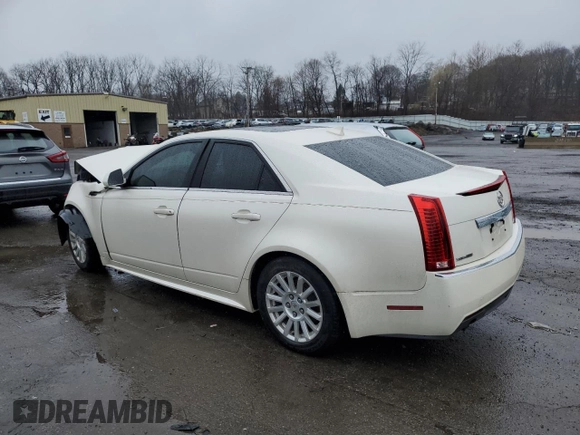 2012 Cadillac CTS Sedan Luxury with VIN 1G6DG5E56C0122884, listed as a Copart auction lot 50189715 with 0 mi miles and Salvage Title. Bid and sale history available at carsss.com. Image 2.