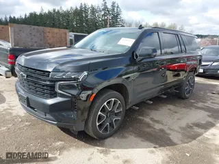 2023 Chevrolet Suburban RST with VIN 1GNSKEKD4PR240200, listed as a IAAI auction lot 41955557 with 37,612 mi miles. Bid and sale history available at carsss.com. Image 2.