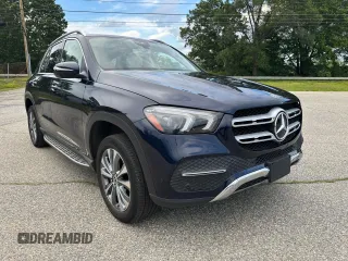 2020 Mercedes-Benz GLE 350 z VIN 4JGFB4KE7LA134292, wystawiony jako Copart lot #63530525 z przebiegiem 95 306 mil mil oraz Czysty tytuł • Clean title. Historia ofert i sprzedaży dostępna na DreamBid. Obrazek 1.