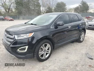 2015 Ford Edge Titanium with VIN 2FMTK4K91FBB31094, listed as a Copart auction lot 51283425 with 166,636 mi miles and Clean Title. Bid and sale history available at carsss.com. Image 1.