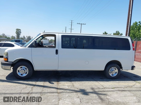 2011 Chevrolet Express Passenger 1LT with VIN 1GAZG1FG1B1104810, listed as a IAAI auction lot 42675746 with 16,391 mi miles and . Bid and sale history available at DreamBid. Image 14.