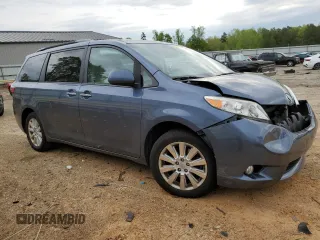 2015 Toyota Sienna Ltd with VIN 5TDDK3DC1FS118792, listed as a Copart auction lot 53094225 with 119,132 mi miles and Salvage Title. Bid and sale history available at carsss.com. Image 4.