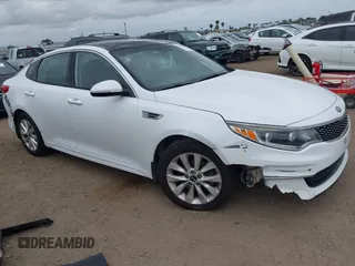 2016 Kia Optima EX with VIN 5XXGU4L31GG086203, listed as a IAAI auction lot 42128099 with 157,988 mi miles. Bid and sale history available at carsss.com. Image 1.