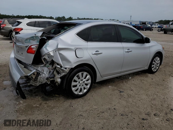 2017 Nissan Sentra SV z VIN 3N1AB7AP7HY386939, wystawiony jako Copart lot #58464325 z przebiegiem 165 170 mil mil oraz Szkoda całkowita • Salvage title. Historia ofert i sprzedaży dostępna na DreamBid. Obrazek 3.