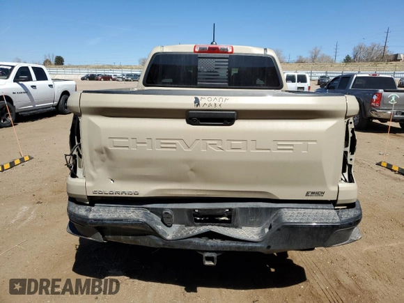 2024 Chevrolet Colorado 4WD Trail Boss z VIN 1GCPTEEK5R1183691, wystawiony jako Copart lot #50265655 z przebiegiem 26 125 mil mil oraz Szkoda całkowita • Salvage title. Historia ofert i sprzedaży dostępna na DreamBid. Obrazek 6.