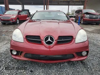 2005 Mercedes-Benz SLK-Class 5.5L AMG with VIN WDBWK73F75F049308, listed as a Copart auction lot 88802595 with 0 mi miles and Non Repairable. Bid and sale history available at carsss.com. Image 5.