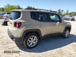 2016 Jeep Renegade Latitude with VIN ZACCJBBT4GPC62122, listed as a Copart auction lot 52156965 with 109,982 mi miles and Salvage Title. Bid and sale history available at DreamBid. Image 3.