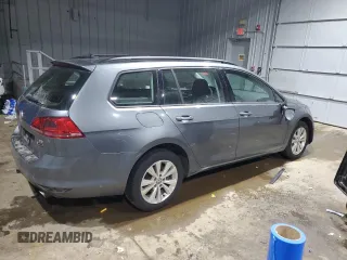2017 Volkswagen Golf SportWagen S with VIN 3VW017AU2HM507446, listed as a Copart auction lot 46218065 with 249,319 mi miles and Salvage Title. Bid and sale history available at carsss.com. Image 3.