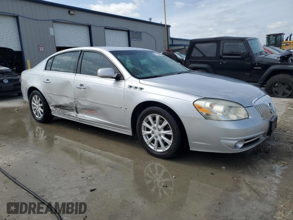 2010 Buick Lucerne CXL with VIN 1G4HC5E17AU102507, listed as a Copart auction lot 51135355 with 137,356 mi miles and Salvage Title. Bid and sale history available at DreamBid. Image 4.