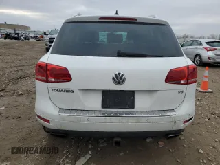 2012 Volkswagen Touareg Exec with VIN WVGEF9BP5CD007456, listed as a Copart auction lot 85225874 with Not Provided miles and Non Repairable. Bid and sale history available at DreamBid. Image 6.