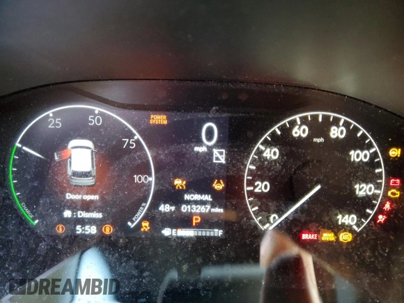 2024 Honda CR-V Sport with VIN 7FARS5H50RE003269, listed as a Copart auction lot 49986105 with 13,267 mi miles and Salvage Title. Bid and sale history available at DreamBid. Image 9.