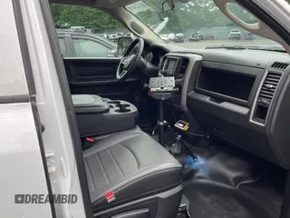 2023 Ram 1500 Tradesman with VIN 1C6RR7FT4PS588854, listed as a Copart auction lot 64556685 with 24,403 mi miles and Salvage title. Bid and sale history available at DreamBid. Image 5.