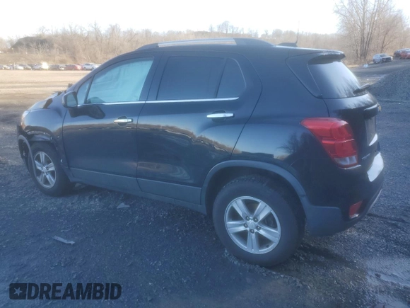 2017 Chevrolet Trax LT with VIN 3GNCJPSB2HL255448, listed as a Copart auction lot 49260535 with 52,496 mi miles and Salvage Title. Bid and sale history available at carsss.com. Image 2.