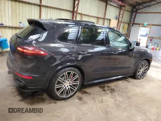 2017 Porsche Cayenne GTS with VIN WP1AD2A25HLA80201, listed as a Copart auction lot 77460464 with 185,501 mi miles and Clean title. Bid and sale history available at DreamBid. Image 3.