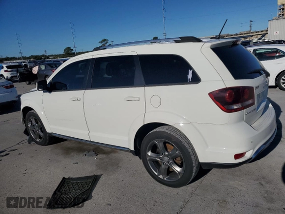 2015 Dodge Journey Crossroad with VIN 3C4PDCGG7FT614627, listed as a Copart auction lot 81808504 with 120,386 mi miles and Salvage Title. Bid and sale history available at DreamBid. Image 2.