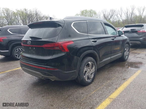 2023 Hyundai Santa Fe SEL with VIN 5NMS24AJ4PH628025, listed as a IAAI auction lot 41956750 with 54,002 mi miles. Bid and sale history available at carsss.com. Image 4.