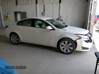 2015 Buick Regal with VIN 2G4GK5EX0F9185883, listed as a Copart auction lot 49075195 with 102,837 mi miles and Salvage Title. Bid and sale history available at carsss.com. Image 4.