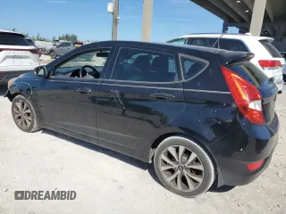 2015 Hyundai Accent Sport with VIN KMHCU5AE8FU233100, listed as a Copart auction lot 47982475 with 146,960 mi miles and Salvage Title. Bid and sale history available at carsss.com. Image 2.