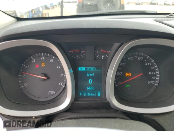 2013 Chevrolet Equinox LTZ with VIN 2GNFLGEK3D6271188, listed as a Copart auction lot 50809975 with 171,994 mi miles and Salvage Title. Bid and sale history available at DreamBid. Image 9.