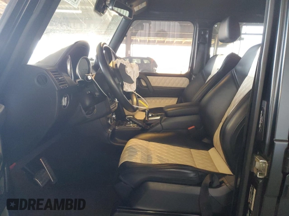 2016 Mercedes-Benz G-Class AMG G 63 with VIN WDCYC7DF2GX247520, listed as a Copart auction lot 83422424 with 61,417 mi miles and Salvage Title. Bid and sale history available at carsss.com. Image 7.