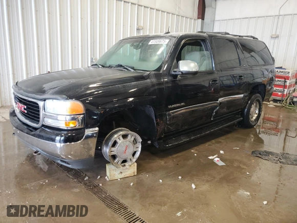 2002 GMC Yukon XL SLT with VIN 3GKFK16Z32G360592, listed as a Copart auction lot 41509675 with 213,648 mi miles and Non Repairable. Bid and sale history available at carsss.com. Image 1.