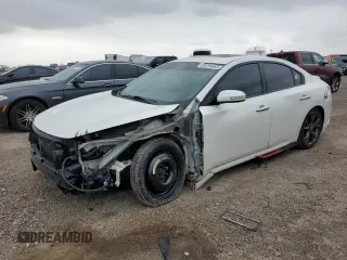 2014 Nissan Maxima S z VIN 1N4AA5AP3EC468875, wystawiony jako Copart lot #55799065 z przebiegiem 94 437 mil mil oraz Szkoda całkowita • Salvage title. Historia ofert i sprzedaży dostępna na DreamBid. Obrazek 1.