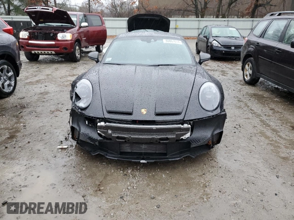 2023 Porsche 911 GT3 with VIN WP0AC2A94PS270884, listed as a Copart auction lot 80861614 with 43,830 mi miles and Salvage Title. Bid and sale history available at carsss.com. Image 5.