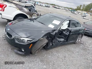 2019 BMW 4 Series 440i with VIN WBA4J5C53KBM65265, listed as a IAAI auction lot 41720126 with 73,365 mi miles and . Bid and sale history available at DreamBid. Image 16.