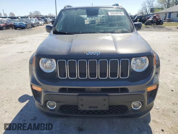 2020 Jeep Renegade Latitude with VIN ZACNJABB8LPL46722, listed as a Copart auction lot 50648745 with 55,420 mi miles and Salvage title. Bid and sale history available at DreamBid. Image 5.