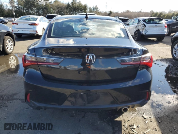 2021 Acura ILX w/Premium Package with VIN 19UDE2F77MA001540, listed as a Copart auction lot 47776105 with 39,992 mi miles and Salvage Title. Bid and sale history available at carsss.com. Image 6.