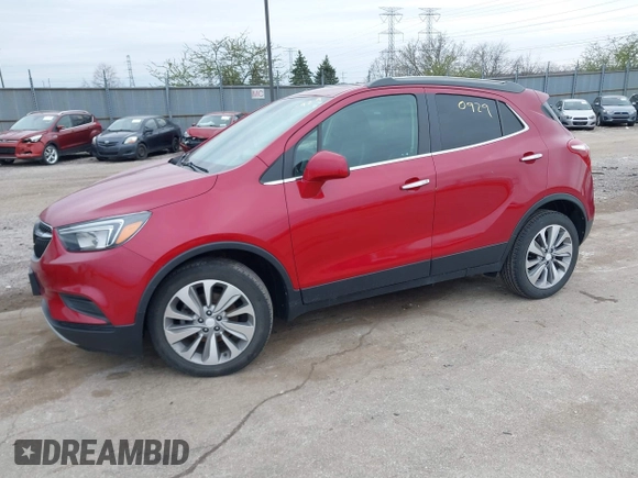 2020 Buick Encore Preferred with VIN KL4CJASB0LB022694, listed as a IAAI auction lot 41990929 with 50,807 mi miles and . Bid and sale history available at DreamBid. Image 17.