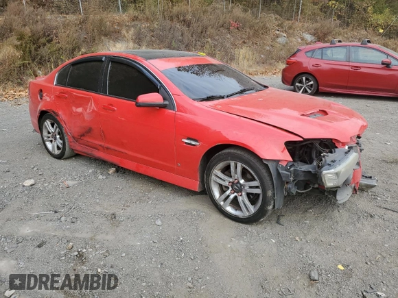 2008 Pontiac G8 z VIN 6G2ER57768L127526, wystawiony jako Copart lot #77438454 z przebiegiem 164 901 mil mil oraz Nie do naprawy • Non repairable. Historia ofert i sprzedaży dostępna na DreamBid. Obrazek 4.