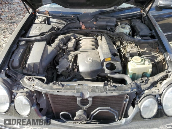 2001 Mercedes-Benz E-Class with VIN WDBJF65J91B272218, listed as a Copart auction lot 79245594 with 223,021 mi miles and Salvage Title. Bid and sale history available at carsss.com. Image 11.