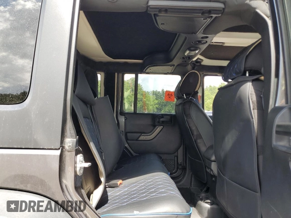 2017 Jeep Wrangler Unlimited Sport with VIN 1C4HJWDG3HL542066, listed as a Copart auction lot 62637435 with Not provided miles and Salvage title. Bid and sale history available at DreamBid. Image 11.