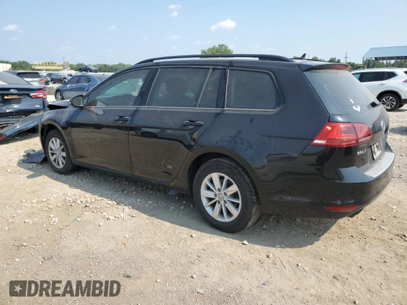 2016 Volkswagen Golf SportWagen TSI S with VIN 3VWC17AU1GM523181, listed as a Copart auction lot 60384164 with 0 mi miles and Salvage Title. Bid and sale history available at carsss.com. Image 2.