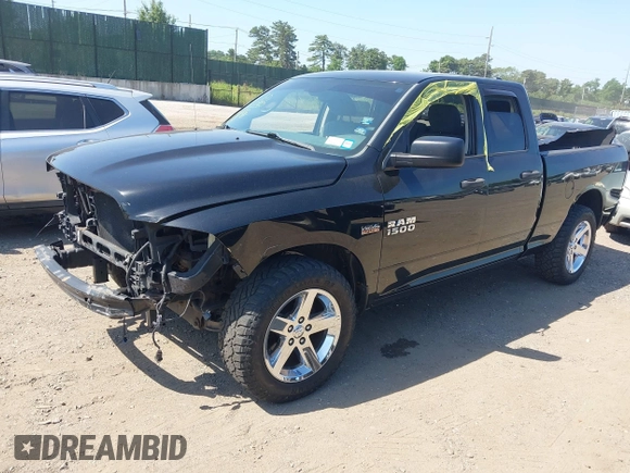 2014 Ram 1500 Tradesman with VIN 1C6RR7FT3ES380655, listed as a IAAI auction lot 42530131 with 96,370 mi miles and . Bid and sale history available at DreamBid. Image 2.