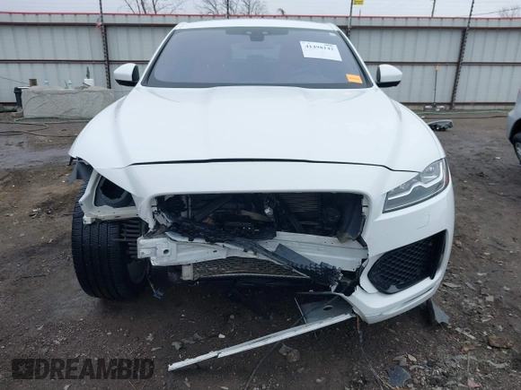 2017 Jaguar F-Pace S with VIN SADCM2BV0HA058710, listed as a IAAI auction lot 41498142 with 89,203 mi miles and . Bid and sale history available at DreamBid. Image 13.