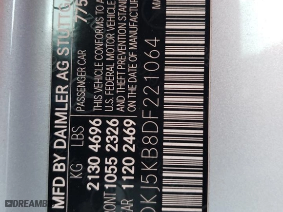 2013 Mercedes-Benz E-Class E 350 with VIN WDDKJ5KB8DF221064, listed as a Copart auction lot 50376125 with 135,503 mi miles and Salvage Title. Bid and sale history available at carsss.com. Image 12.