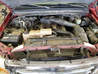 2001 Ford Super Duty F-250 XL with VIN 1FTNX21S91EC17659, listed as a Copart auction lot 44620895 with 167,989 mi miles and Salvage Title. Bid and sale history available at carsss.com. Image 11.