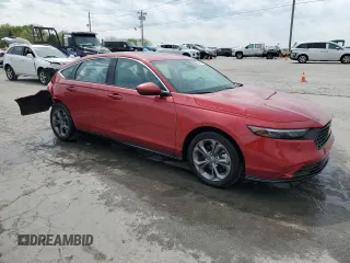 2023 Honda Accord EX-L with VIN 1HGCY2F62PA052510, listed as a Copart auction lot 53466345 with 21,079 mi miles and Salvage title. Bid and sale history available at DreamBid. Image 4.