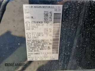 2020 Infiniti QX60 Luxe with VIN 5N1DL0MNXLC511342, listed as a Copart auction lot 56343925 with 81,962 mi miles and Salvage title. Bid and sale history available at DreamBid. Image 13.