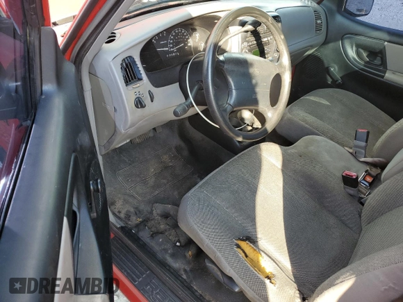 2000 Ford Ranger XL with VIN 1FTYR10VXYPA90058, listed as a Copart auction lot 44582595 with 217,339 mi miles and Salvage Title. Bid and sale history available at carsss.com. Image 8.